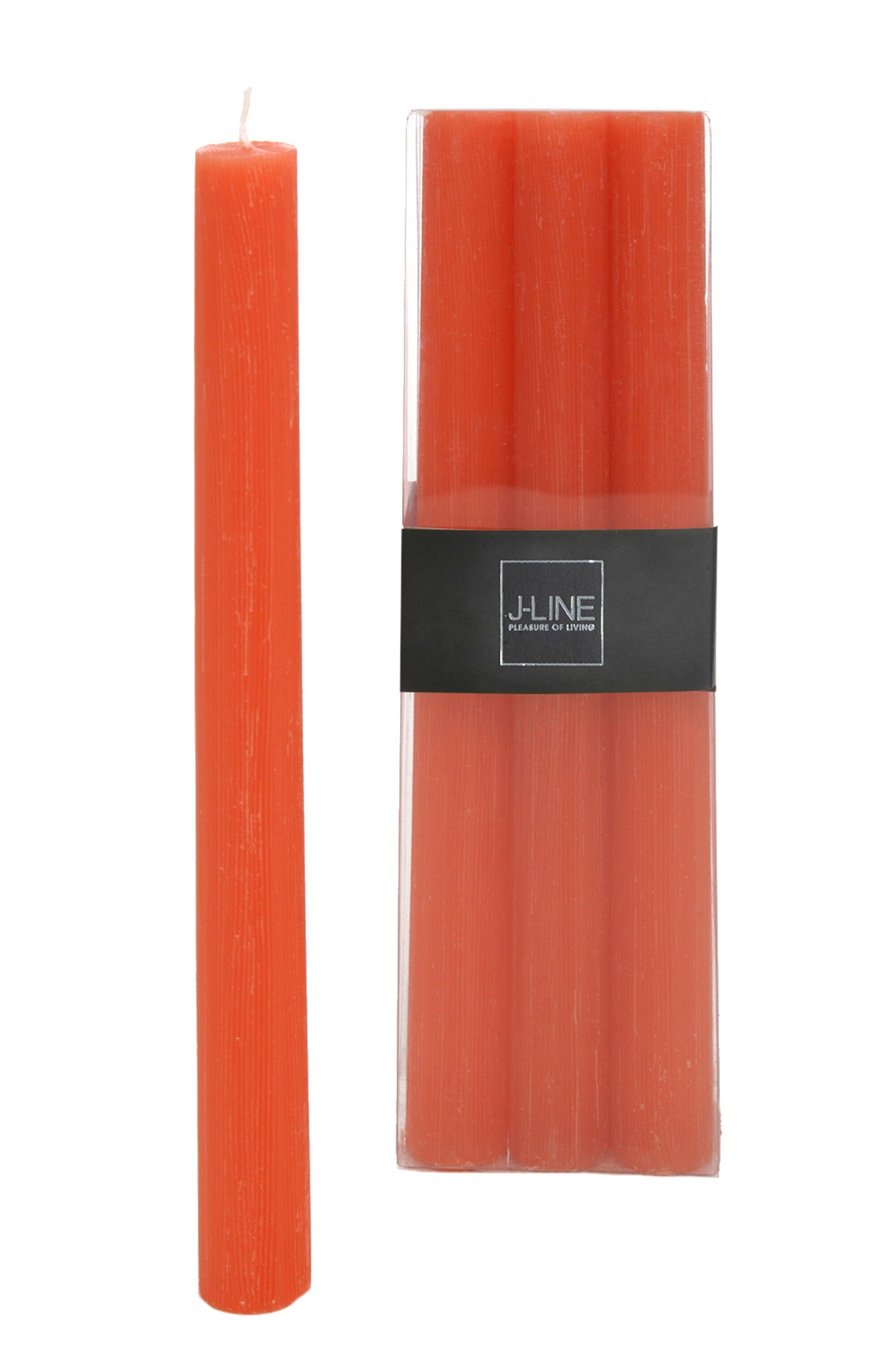Box 6 Tischkerze Orange -13H