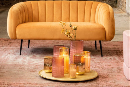 Ledlamp Shining Glass Gold Small