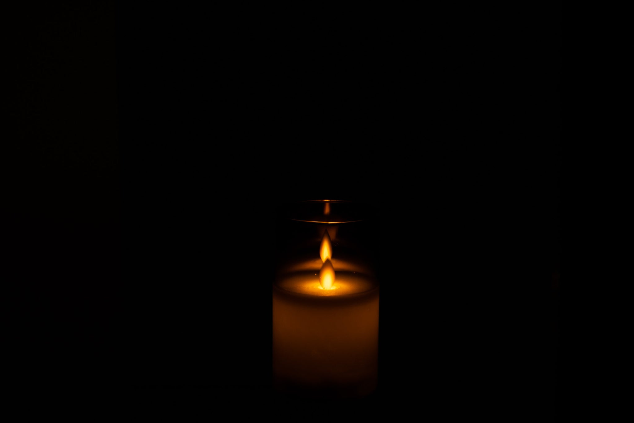 LED lamp Shining Glass Gray Small