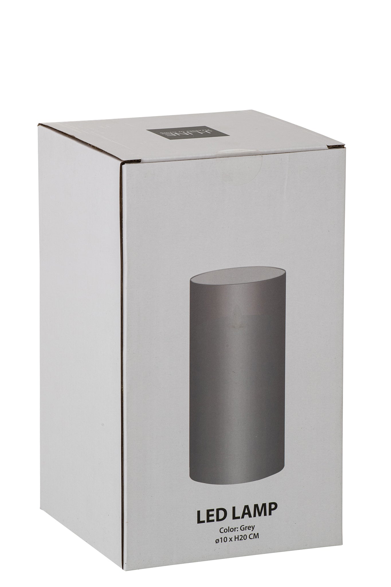 LED lamp Shining Glass Gray Medium