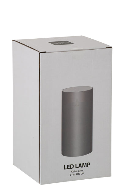 LED-Lampe Shining Glass Grey Medium