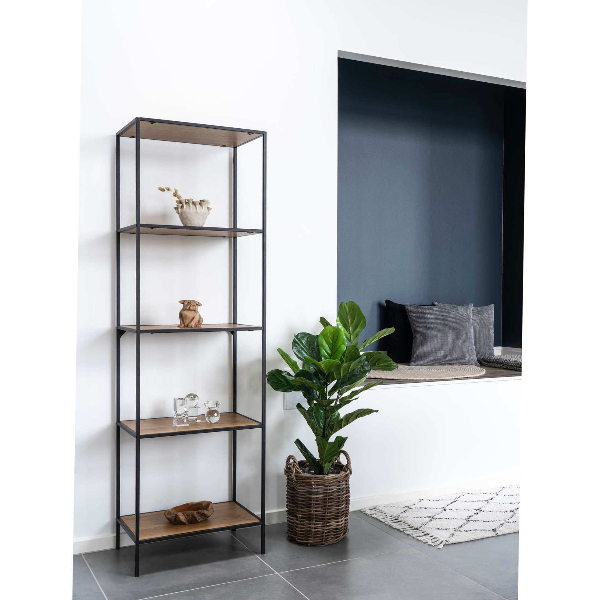 Geigenfeige – Künstliche Pflanze, grün H:100 cm