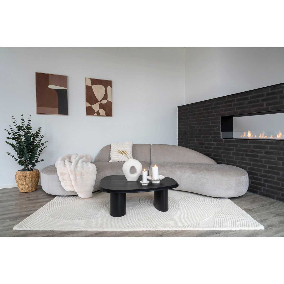 Kunstplant Eucalyptus – groen, 120 cm