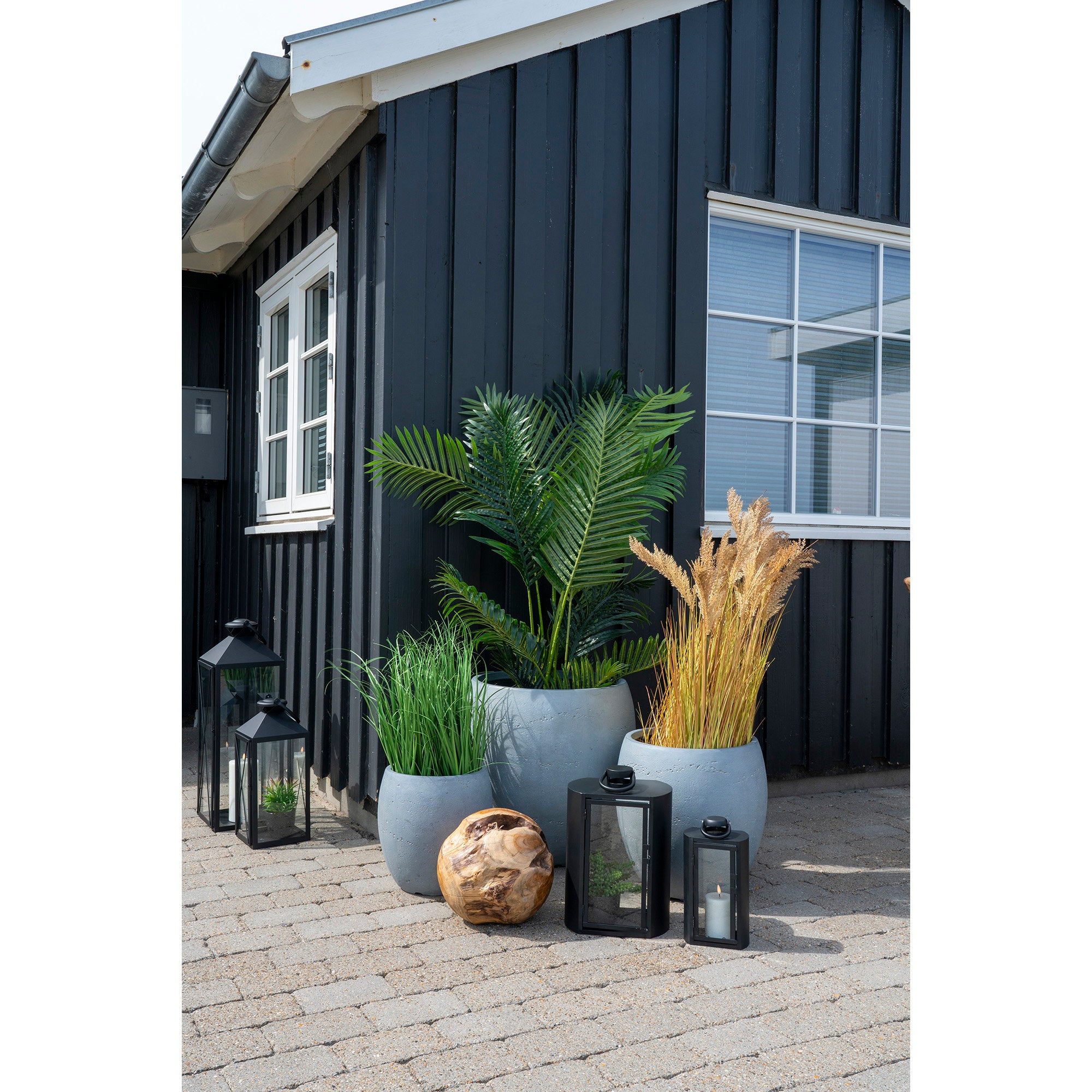 Kunstplant Areca palm – groen, 175 cm