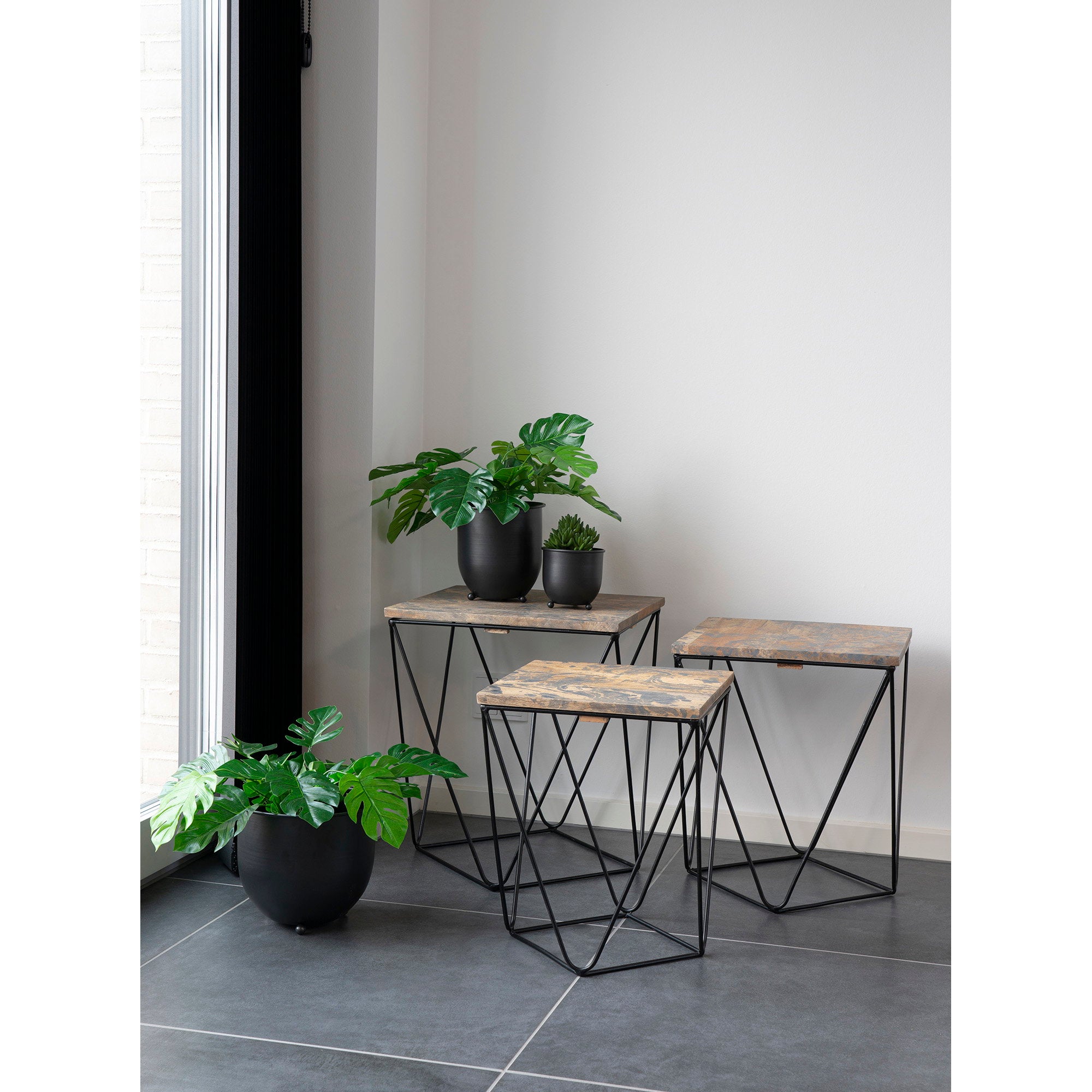 Monstera - Artificial plant, green H:45 cm