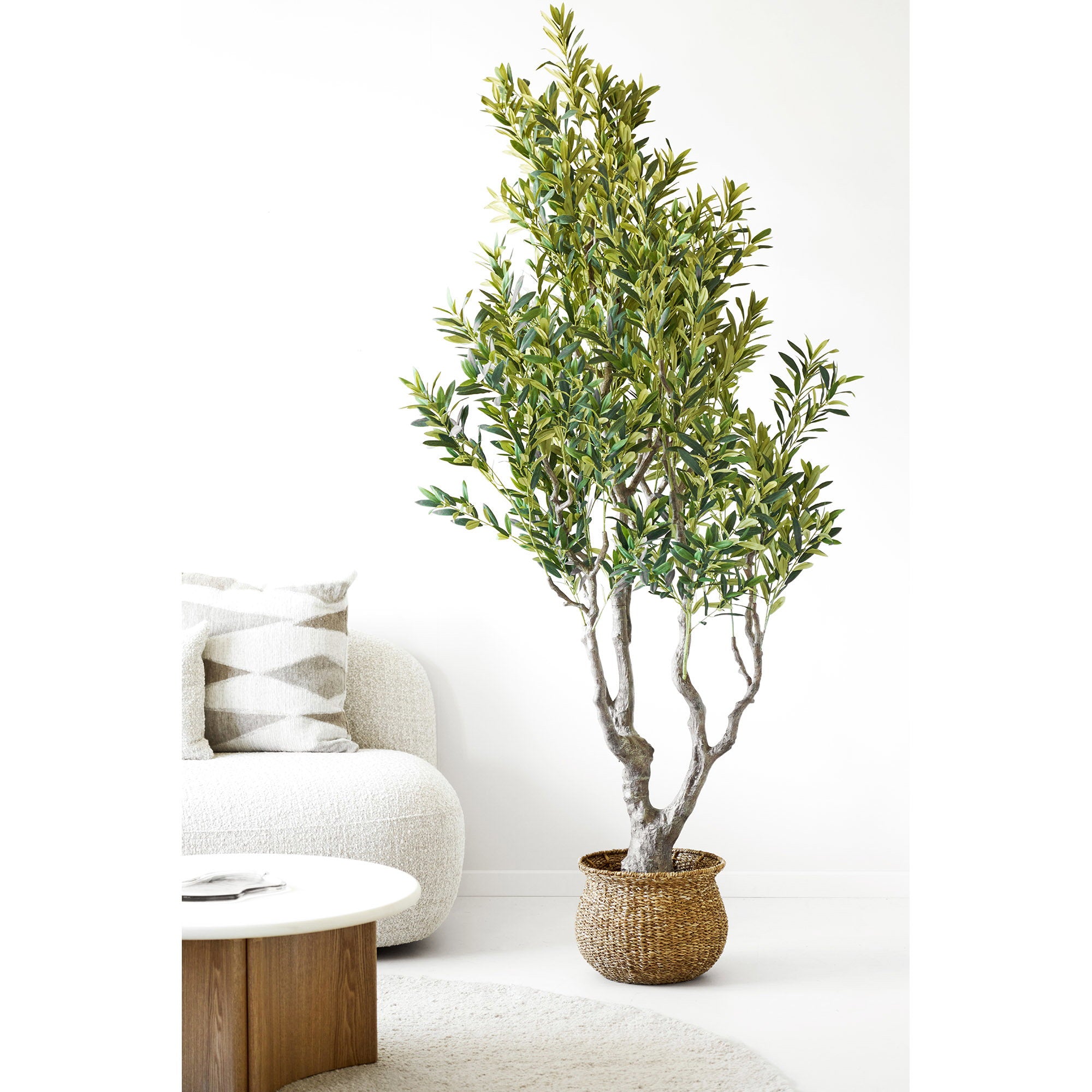 Olivenbaum - Künstlicher Baum, grün H:220 cm