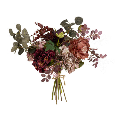 Velvet Boom Bouquet - Blumenstrauß, Kunstblumen, Mix