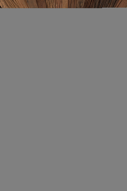 Bar Cabinet Shanil 2 Doors Wood/Iron Natural/Grey