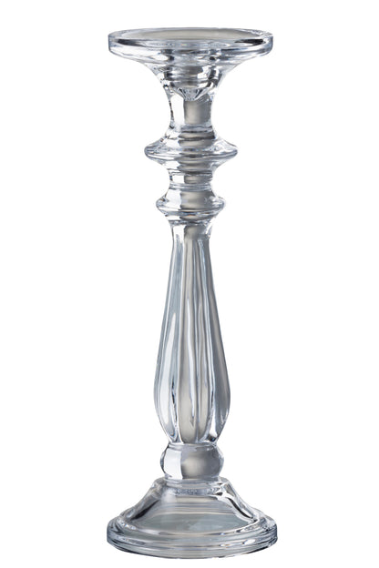 Candlestick/Candle Holder Tibo Glass Transparent Large