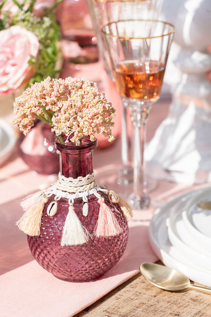 Drinking Glass Whi Wine Rim Glass Transparent/Gold