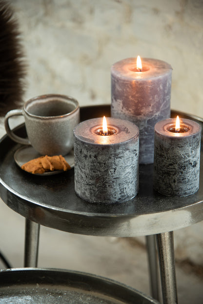 Cyl. Candle Granite -80H