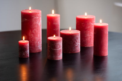 Cyl. Candle Cherry L -72H