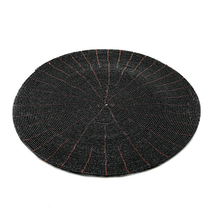 The Beaded Placemat - Black_40