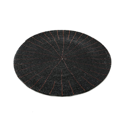 The Beaded Placemat - Black_40