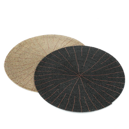 The Beaded Placemat - Black_40