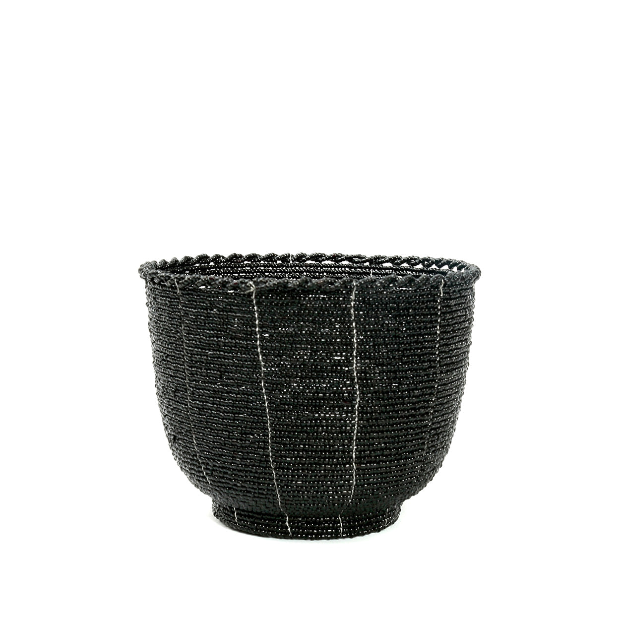 Schaal Beaded Candy – zwart, M