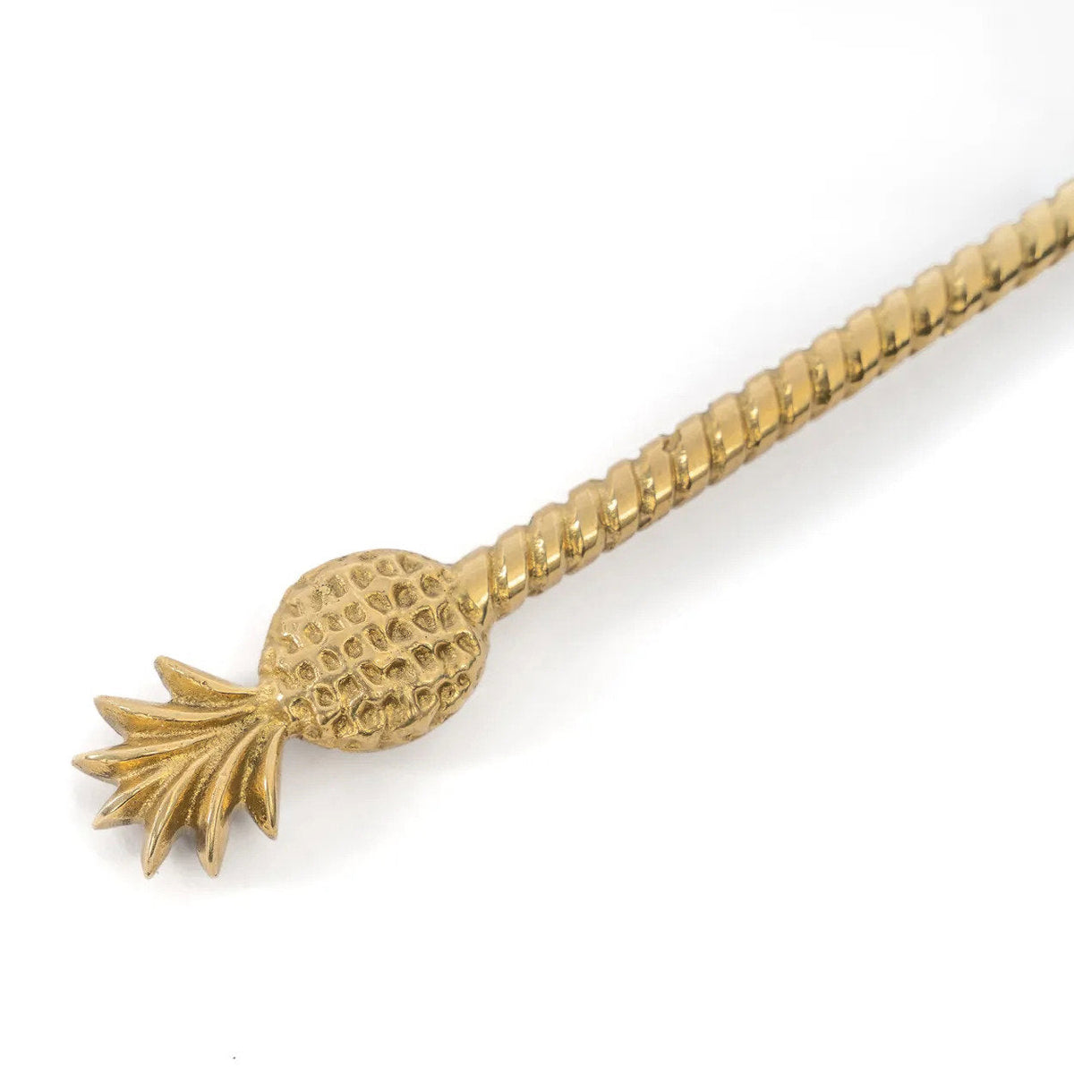 Löffel Ananas — Gold, lang