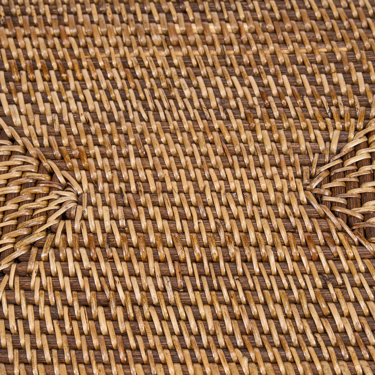 The Colonial Rectangular Placemat - Natural Brown