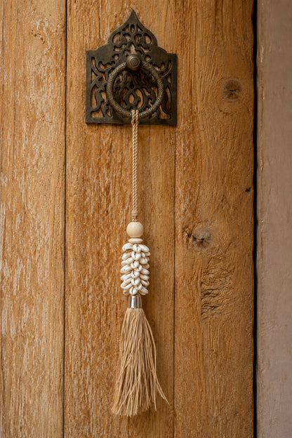Wandhanger Kauri en Raffia – naturel, 40 cm