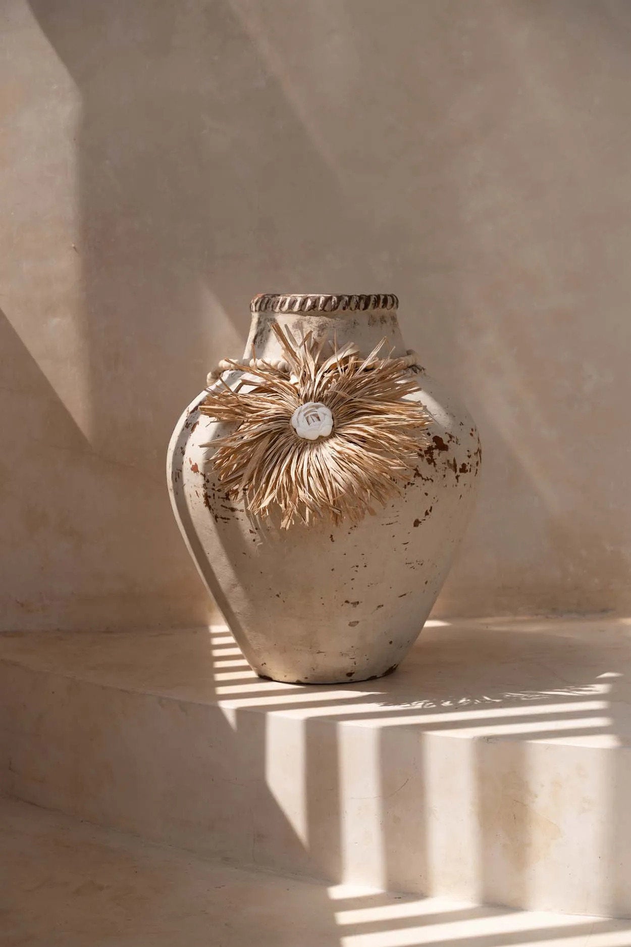 The Raffia Fruit Tassel - Natural