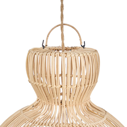 Hanglamp Matcha Whisk – rattan, naturel, ø50×50 cm