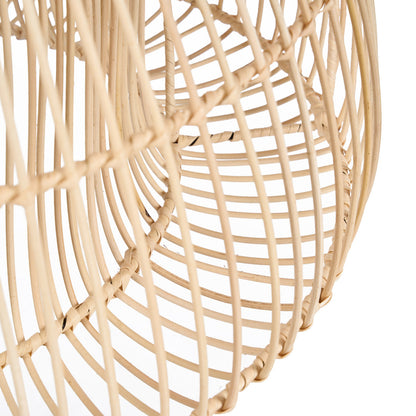 Hanglamp Matcha Whisk – rattan, naturel, ø50×50 cm