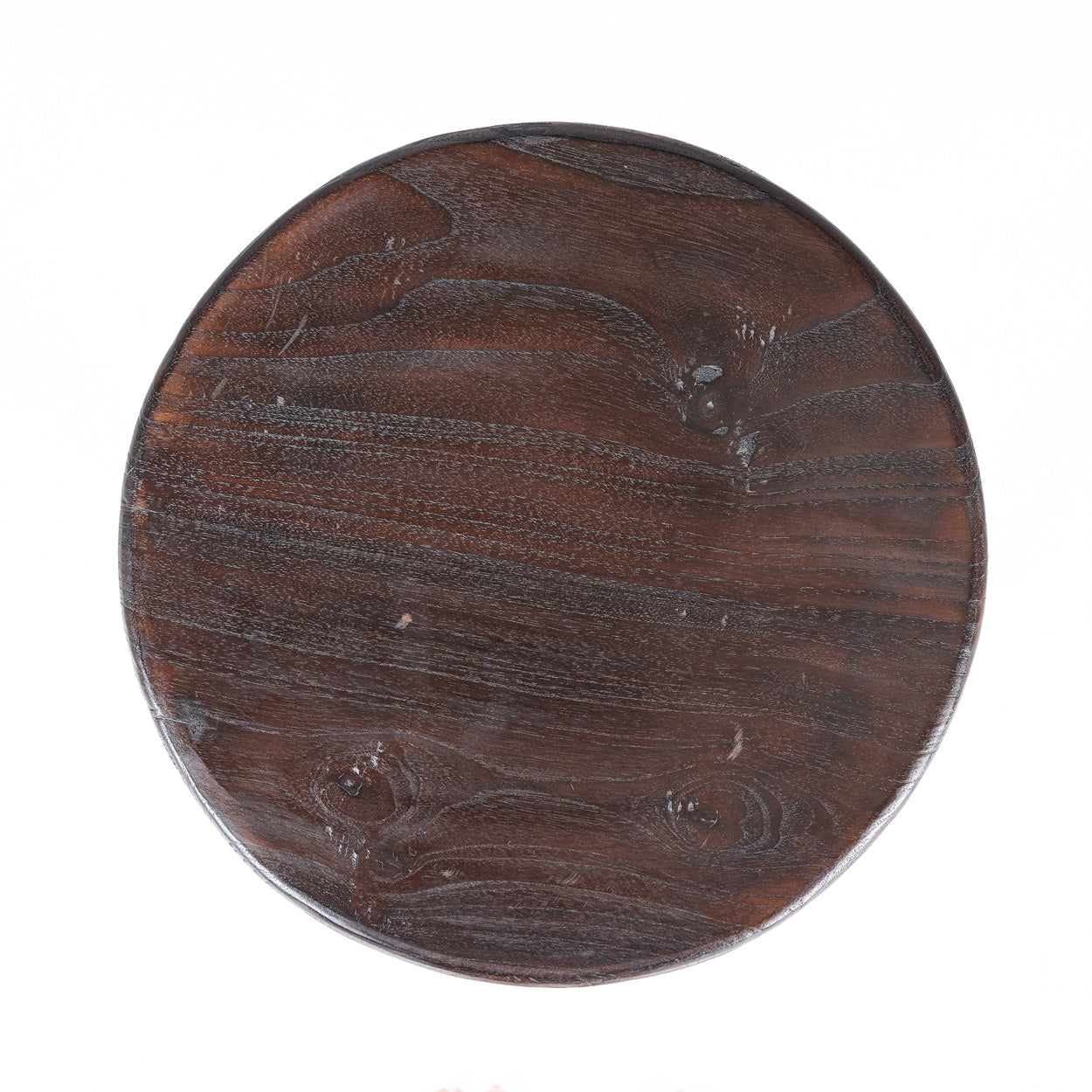 Kruk Dango – mangohout, donker walnoot, 35x35x50 cm