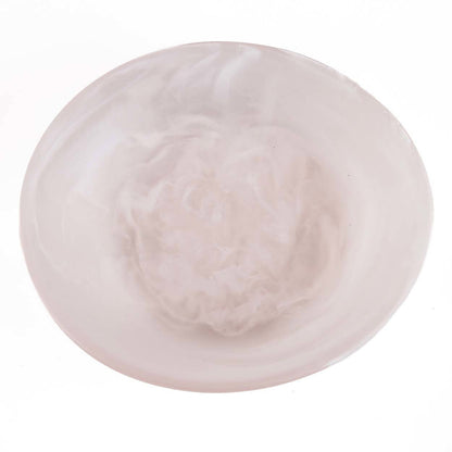 Organische schaal resin – roze wit, M