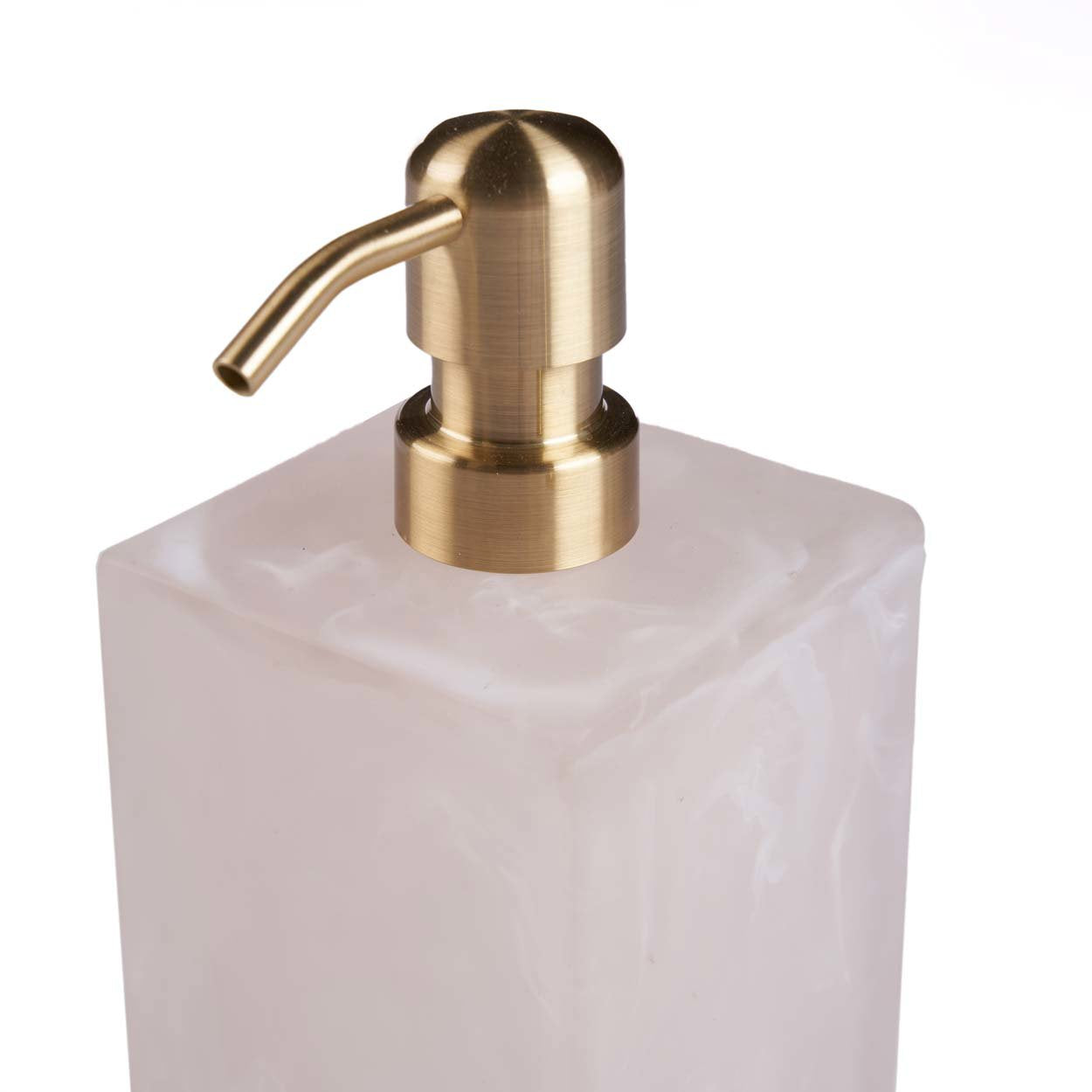 The Resin Soap Dispenser - Pink White
