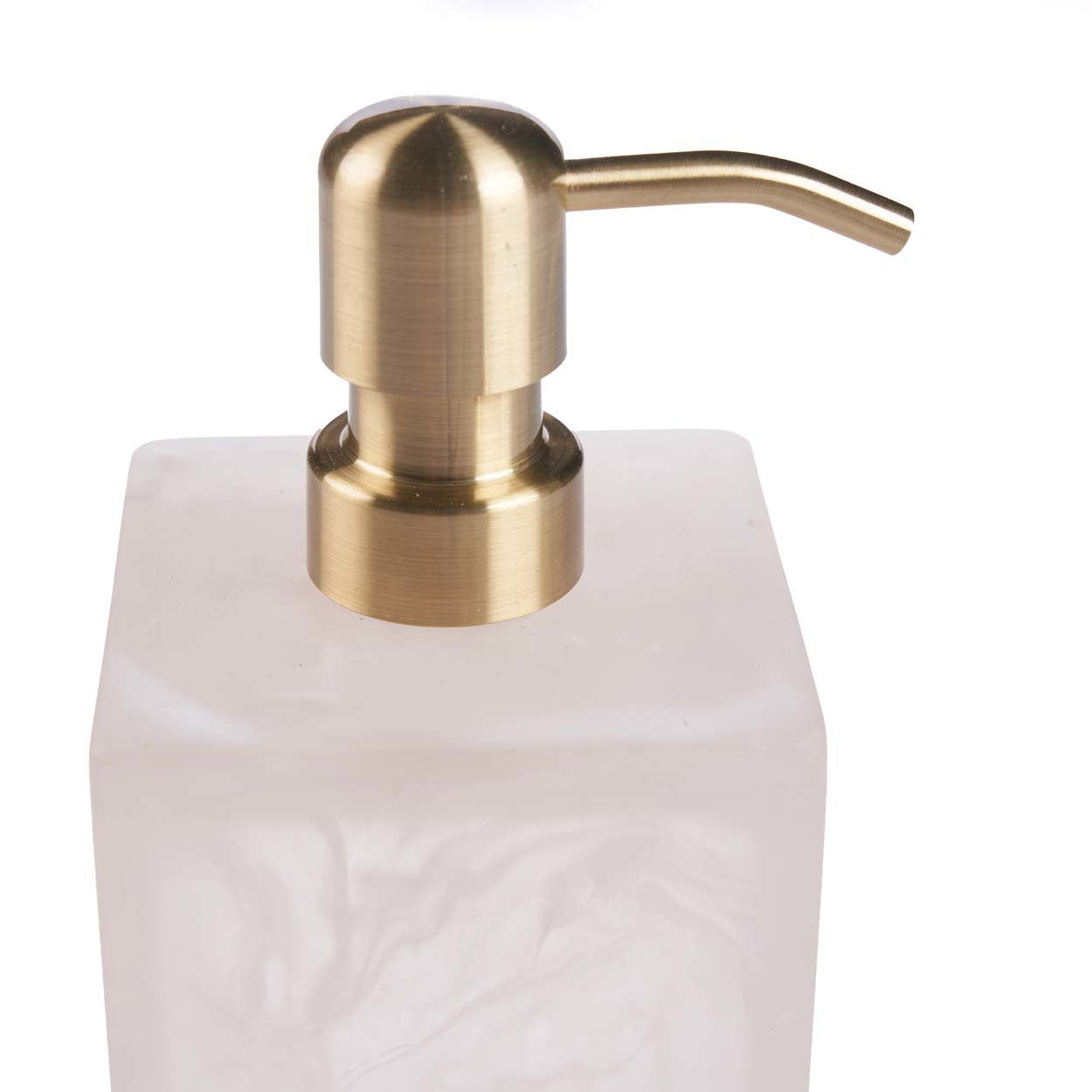 The Resin Soap Dispenser - Pink White
