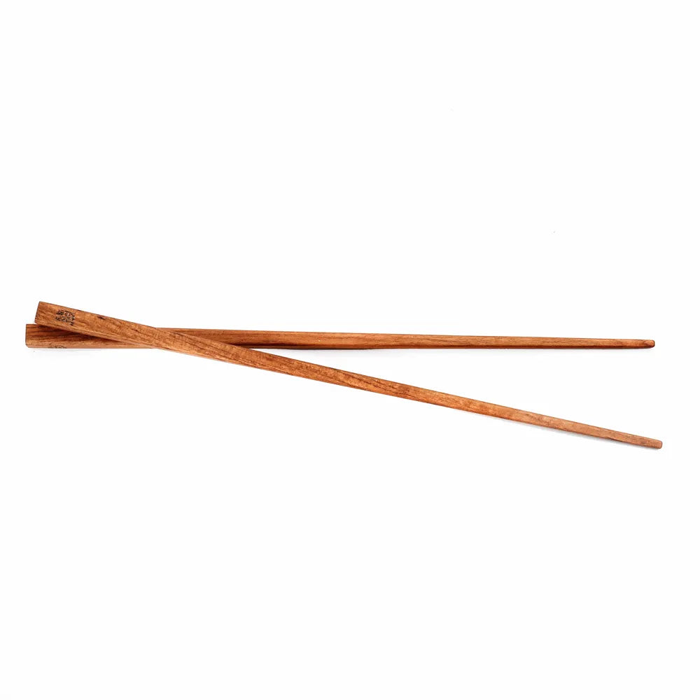 Eetstokjes Teakwortel – naturel, 23 cm