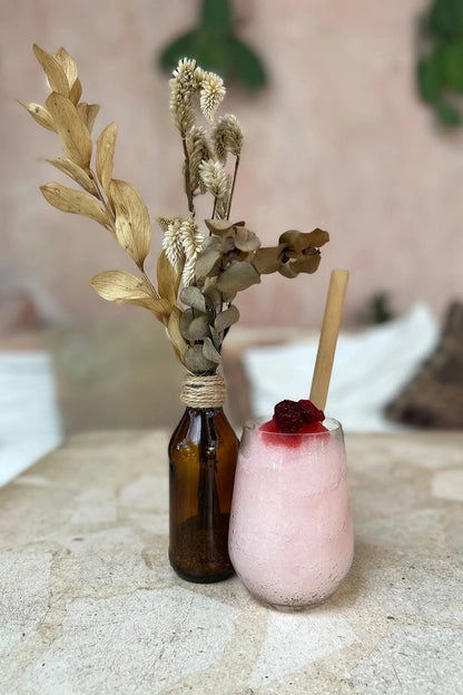 The Bamboo Straws - Set of 10 With Cleaning Brush