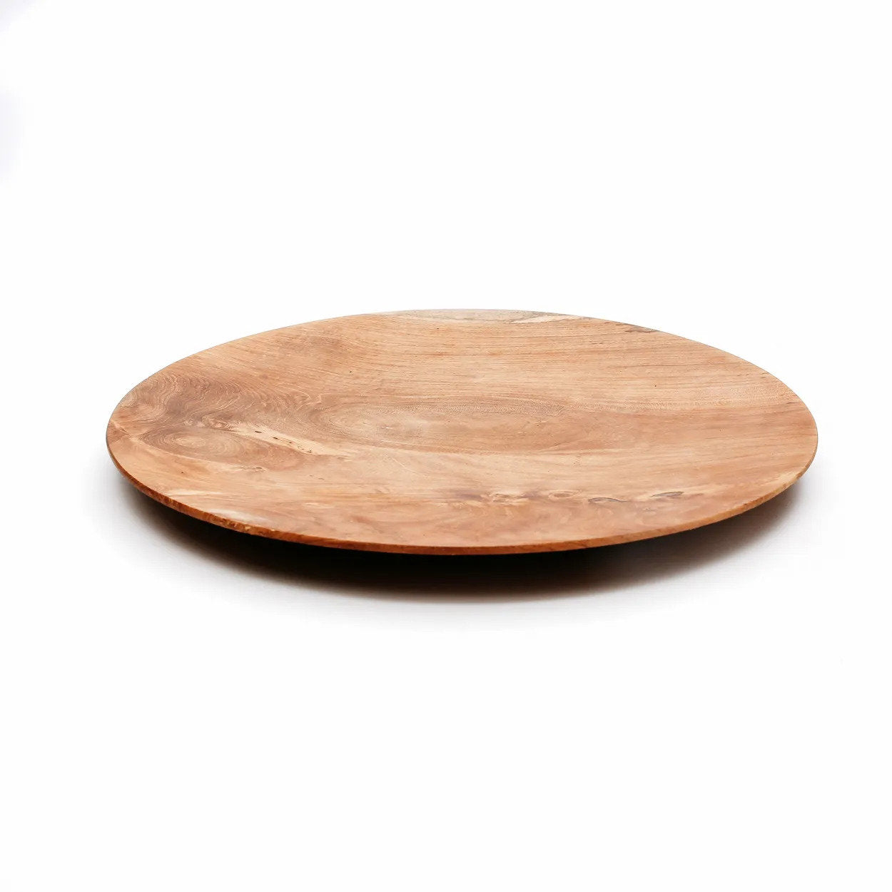 Bord Teak Root – teakhout, naturel, rond ø24,5 cm