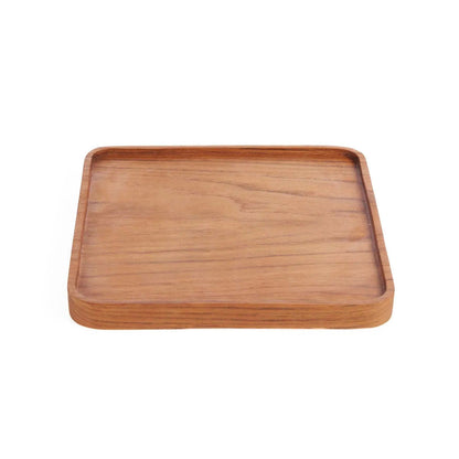 Bord Teak Square – teakhout naturel, 20x20x2 cm