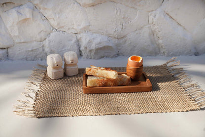 Placemat Isey – zeegras, naturel