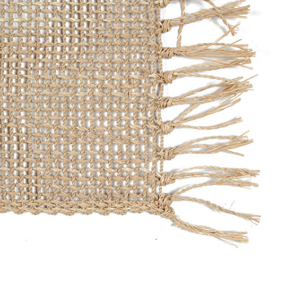 Placemat Isey – zeegras, naturel