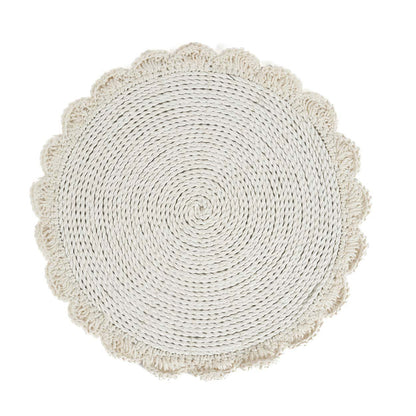 Das Makramee-Tischset „Marriage“ – Natur