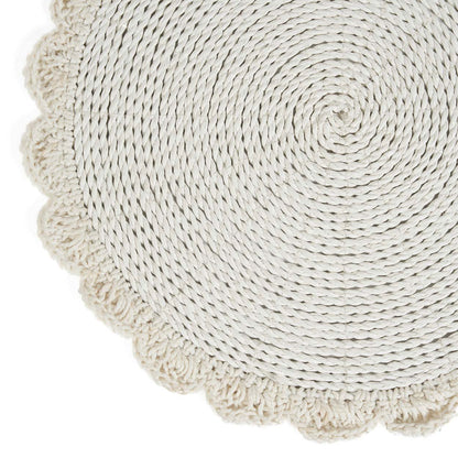 Das Makramee-Tischset „Marriage“ – Natur