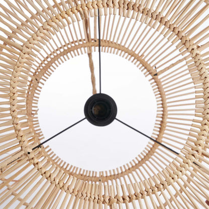 Hanglamp Arun – rattan, naturel, ø55×30 cm