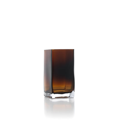 Die Bernstein Quader Vase - Bernstein - S