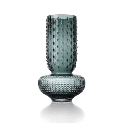 Die Saphir-Juwelenvase – Blau – L
