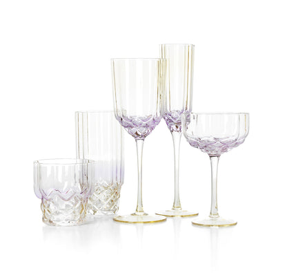 The Pink Blush Champagne Flute - Pink
