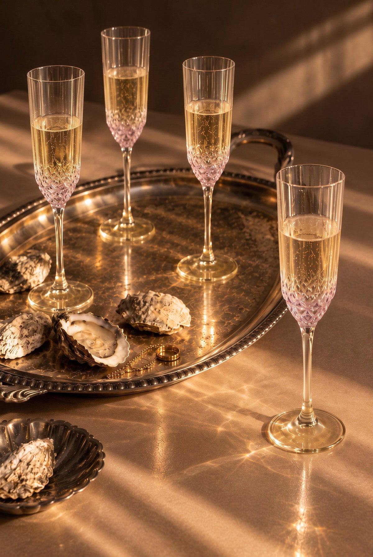 Champagneglas Pink Blush – rosa