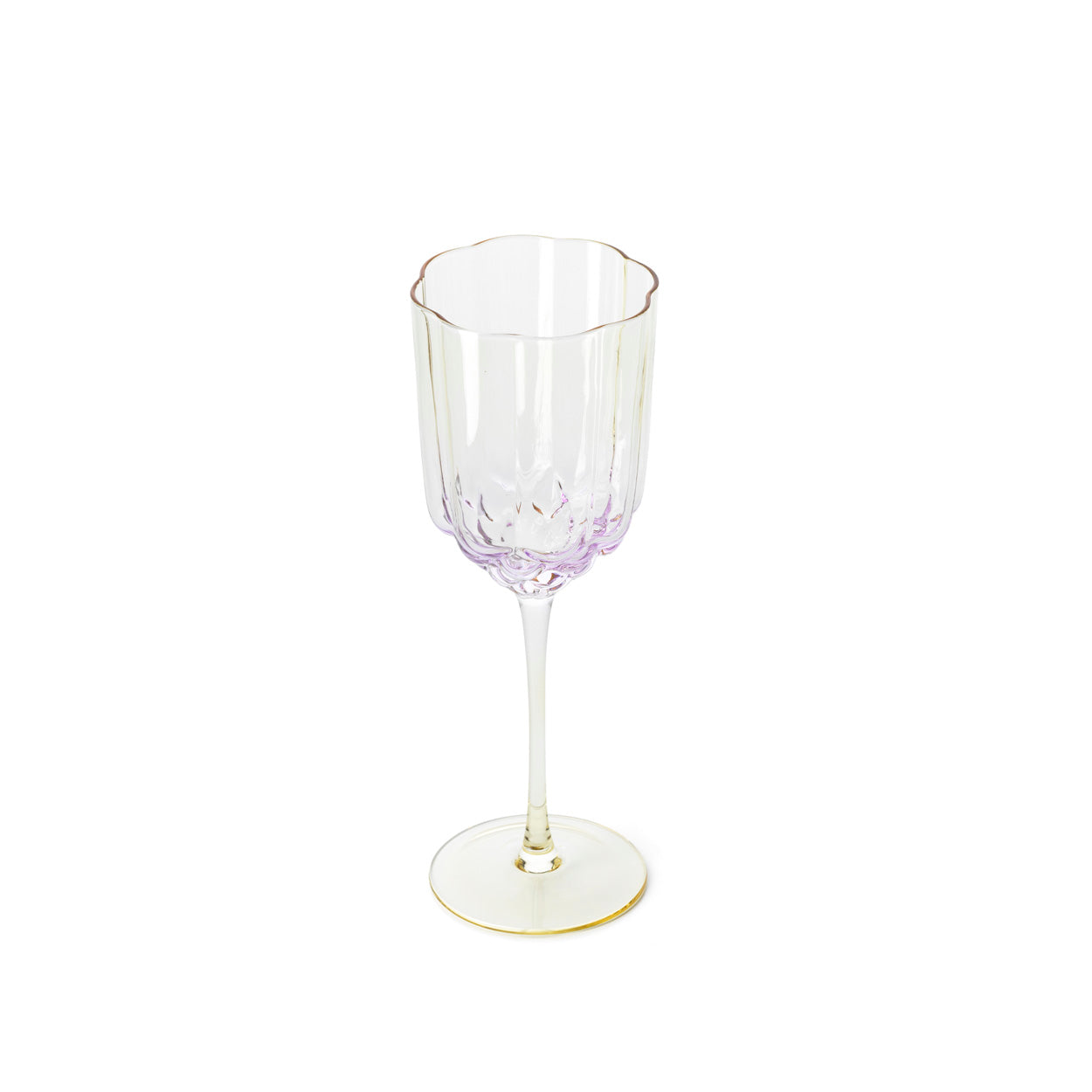 The Pink Blush Wine Glass - Pink