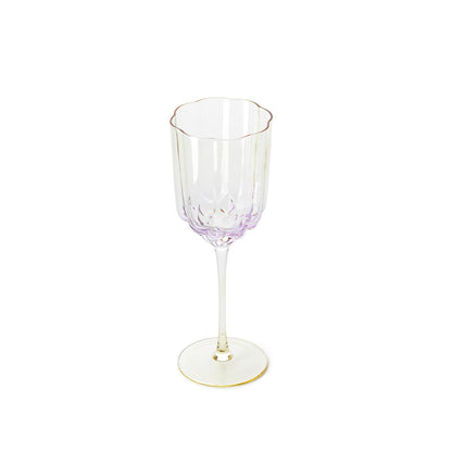 The Pink Blush Wine Glass - Pink