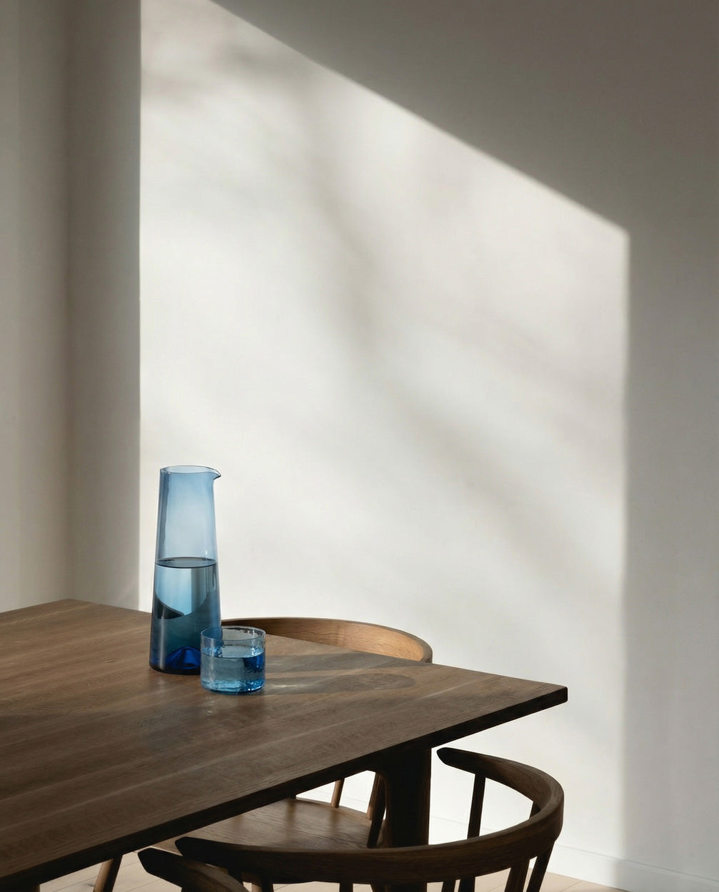 The Azure Hammered Low Tumbler - Blue