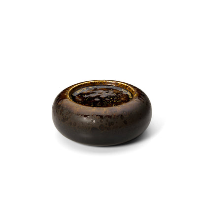 Kom Merapi Donut – keramiek, bruin, 15x15x6 cm