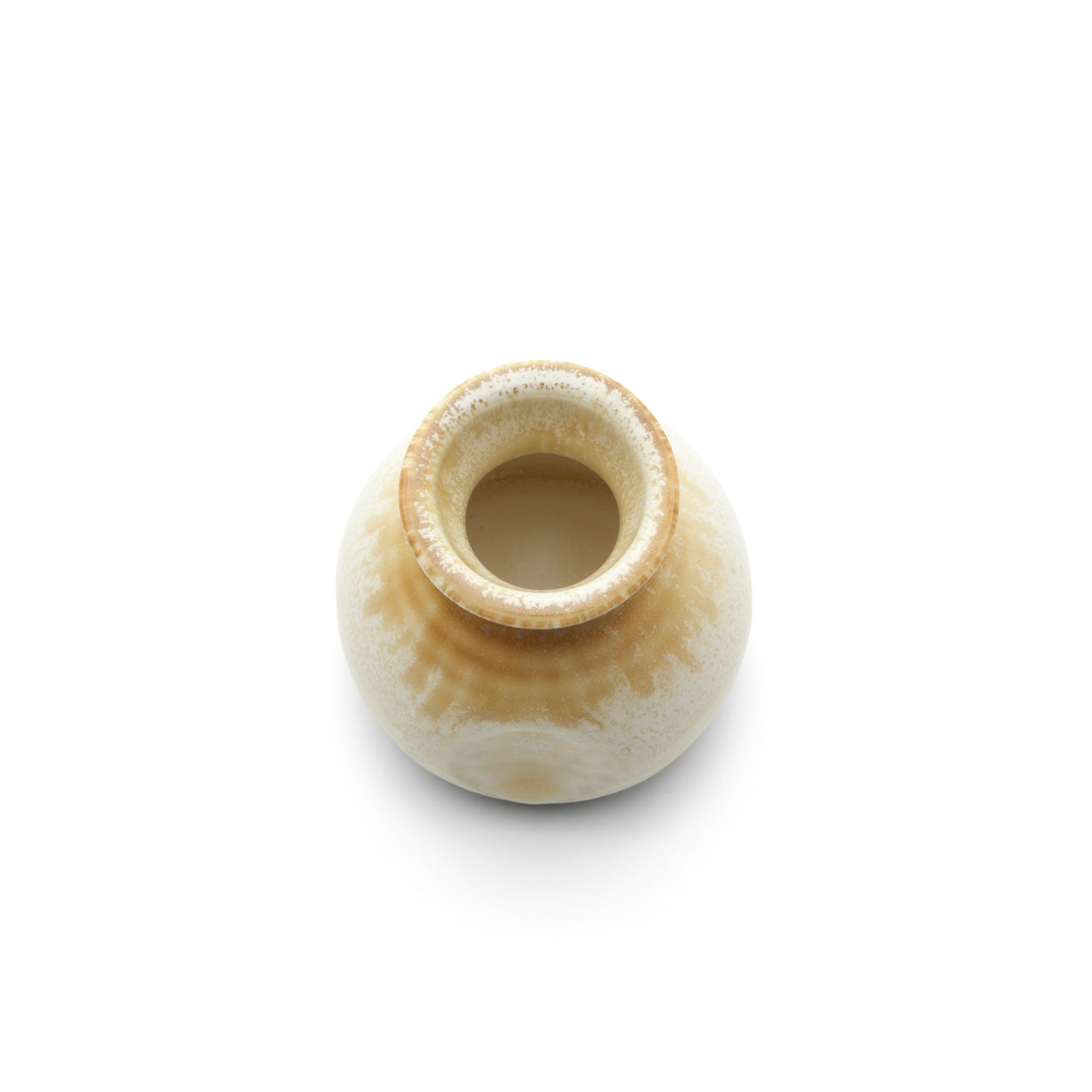 Schenkkannetje Da Rocha – keramiek, honingwit, 5×5×5 cm