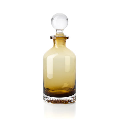 Karaf Dot Decanter – gerecycled glas, amber, ø9×27 cm