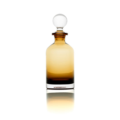 Karaf Dot Decanter – gerecycled glas, amber, ø9×27 cm